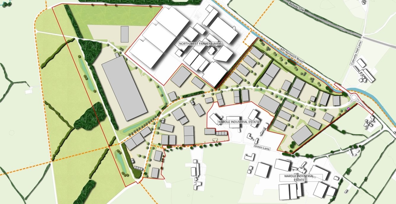 Office, Industrial, Land, Development opportunity for sale in Cheshire