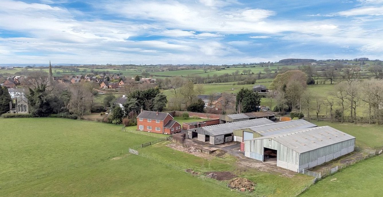 4 bedroom Farm for sale in Green Farm, Cresswell Road, Hilderstone