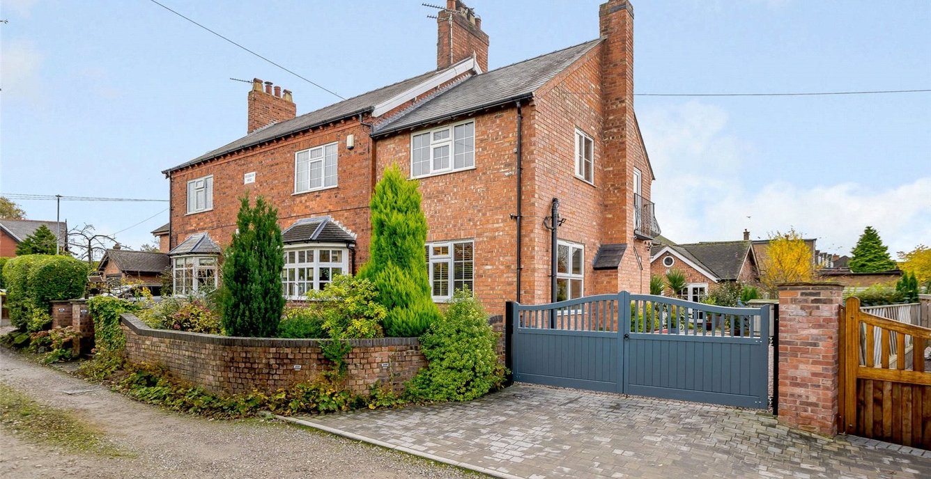 3 bedroom House for sale in 2 Rosebank, Mill Lane, Middlewich, Cheshire