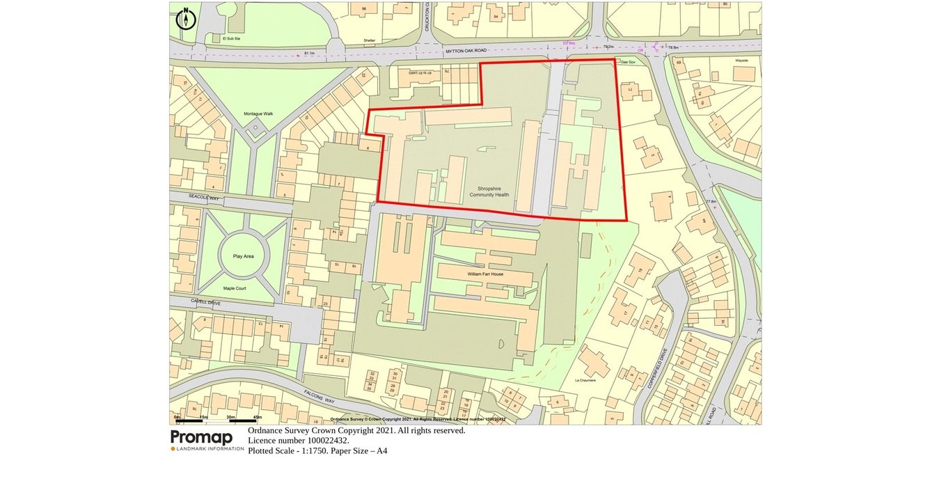 Development Site for sale in William Farr House, Mytton Oak Road