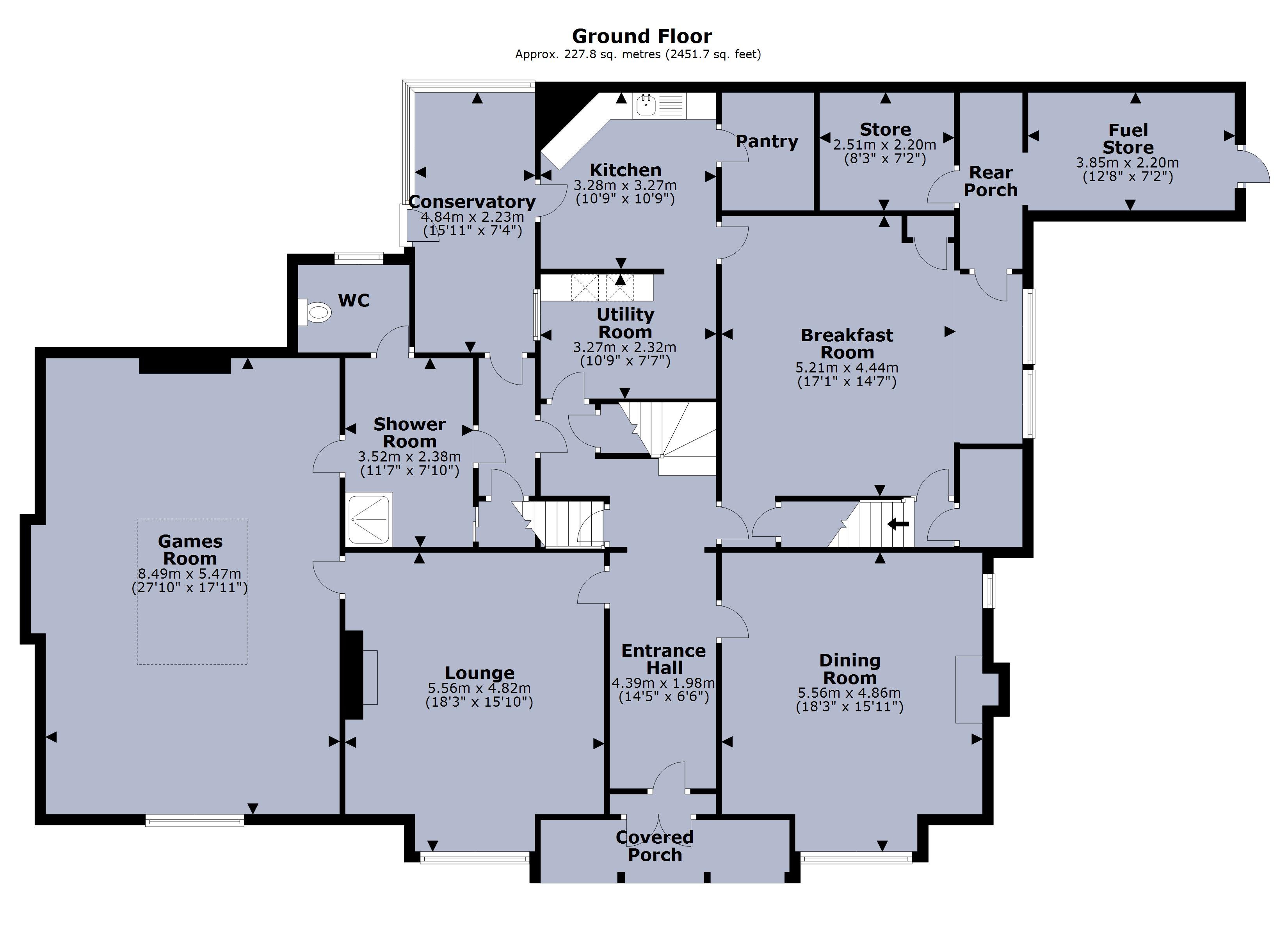 5 bedroom House for sale in Clive House, Clive Back Lane, Winsford