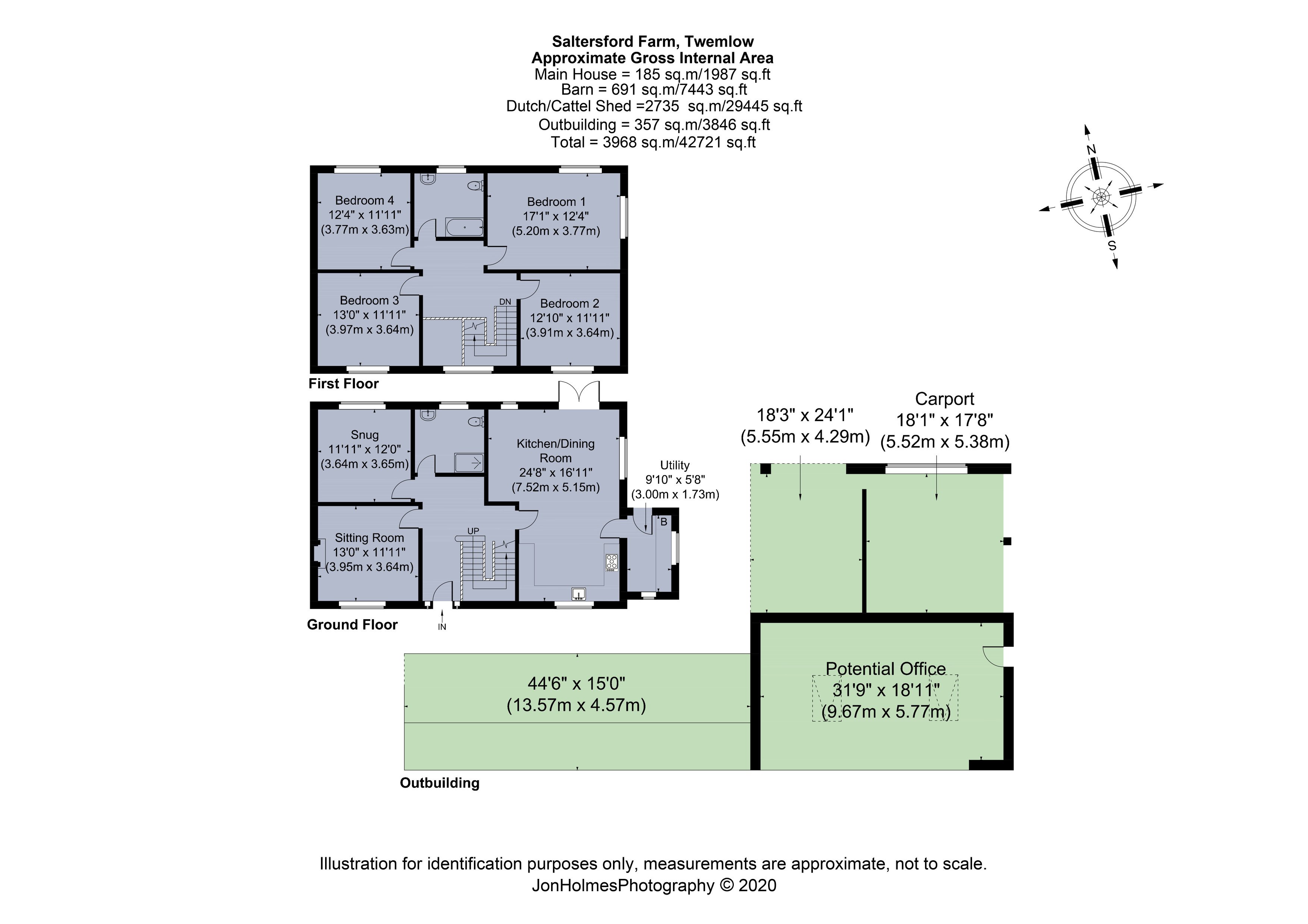 4 bedroom Farm House for sale in Saltersford Farm, Macclesfield Road