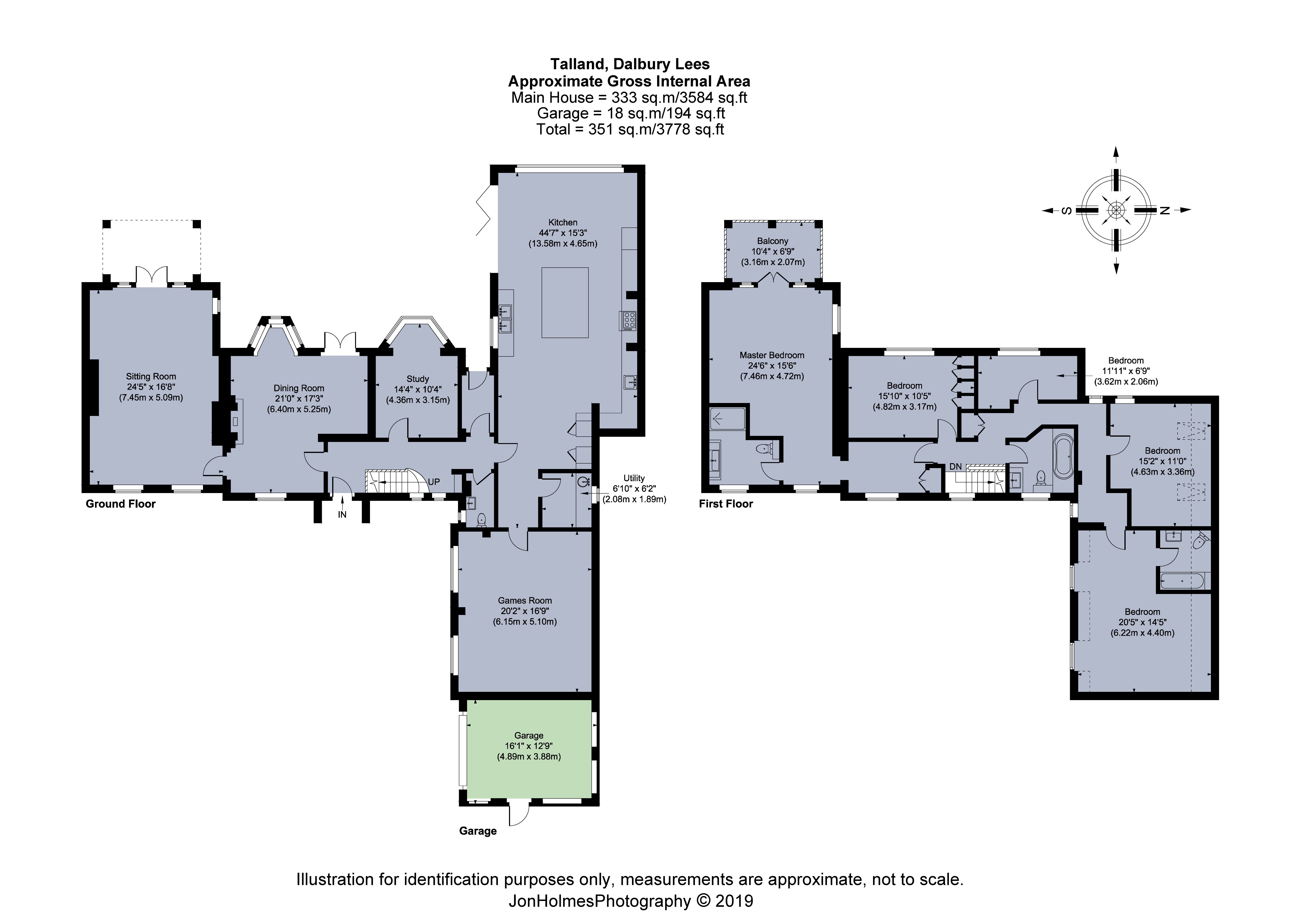 5 bedroom House for sale in Talland, Dalbury Lees, Ashbourne, DE6