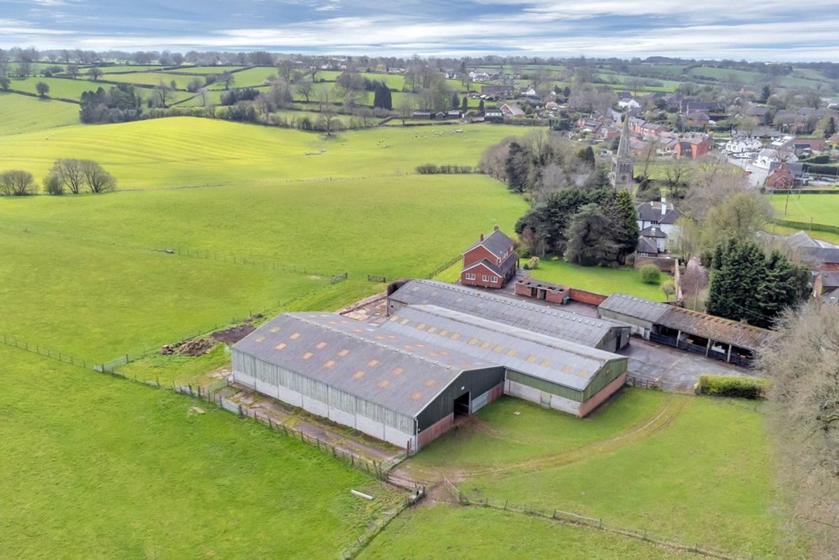 4 bedroom Farm for sale in Green Farm, Cresswell Road, Hilderstone