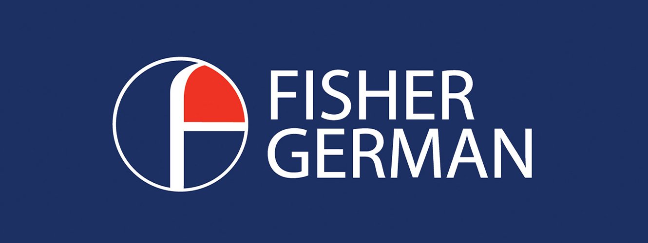 Fg logo fisher german banner